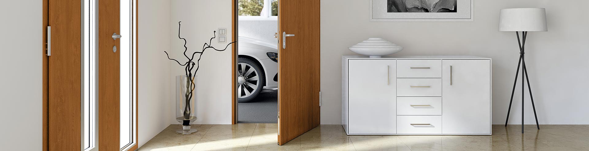 Schott Metallbau - Objekttüren - Haustüren, Brandschutztüren, Gebäudetüren