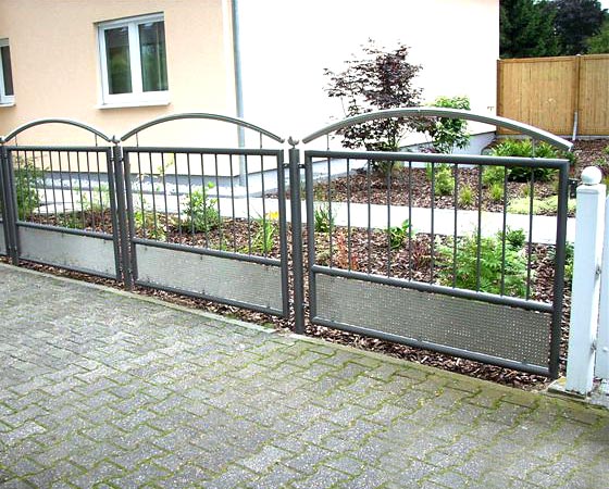 Metallzaun Elemente