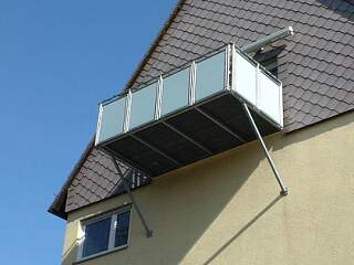 Stahlbalkon | &copy;Schlosserei Schott GmbH