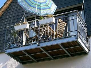 Stahlbalkon | &copy;Schlosserei Schott GmbH