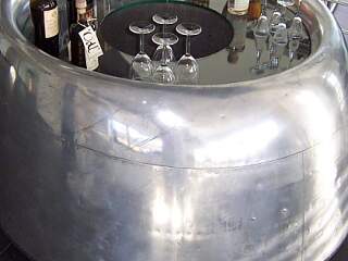 Bar aus Flugzeugteil (Cowl)  | &copy;Schlosserei Schott GmbH