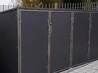 Mülltonnen Einhausung | ©Schlosserei Schott GmbH