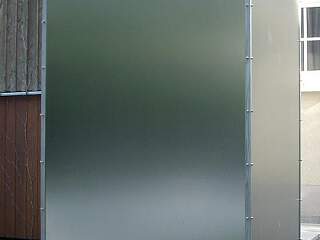 Außenduschen-Verkleidung | &copy;Schlosserei Schott GmbH