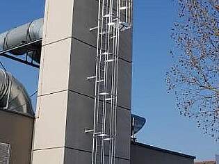 ortsfeste Leiter | ©Schlosserei Schott GmbH