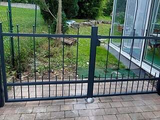 2-flg. Gartentörchen | ©Schlosserei Schott GmbH