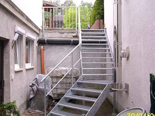 Außentreppe | &copy;Schlosserei Schott GmbH