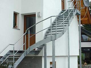 Außentreppe | &copy;Schlosserei Schott GmbH