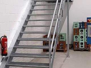 Stahltreppe  | &copy;Schlosserei Schott GmbH