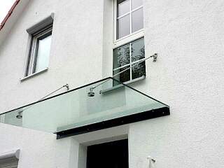 Vordach mit Gals | ©Schlosserei Schott GmbH