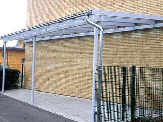 Überdachung | ©Schlosserei Schott GmbH