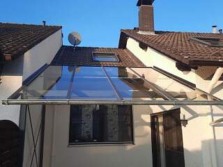 Terrassenüberdachung | ©Schlosserei Schott GmbH