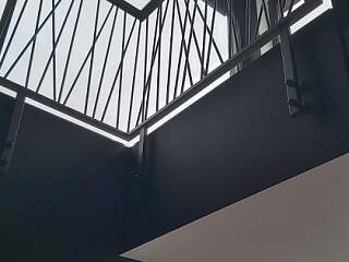 Galeriegeländer Mikado | &copy;Schlosserei Schott GmbH