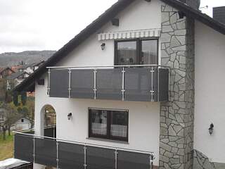 Balkongeländer | &copy;Schlosserei Schott GmbH