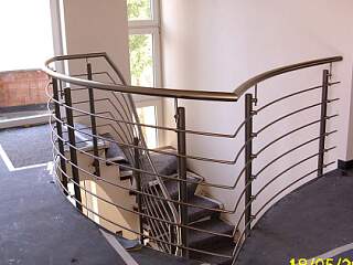 Galeriegeländer  | &copy;Schlosserei Schott GmbH