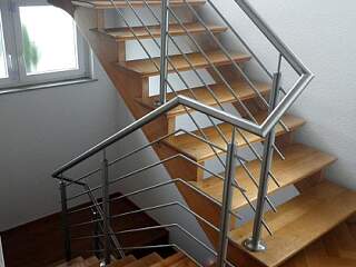 Treppengeländer Innen  | &copy;Schlosserei Schott GmbH