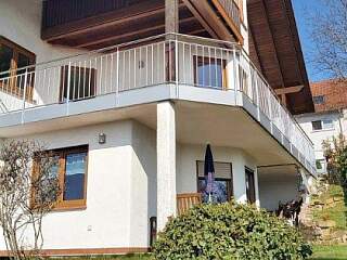 Balkongeländer mit Stabfüllung | &copy;Schlosserei Schott GmbH