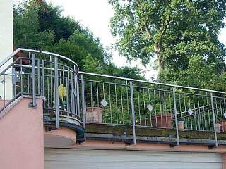 Terrassengeländer | &copy;Schlosserei Schott GmbH