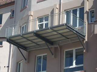 Stahlbalkon | ©Schlosserei Schott GmbH